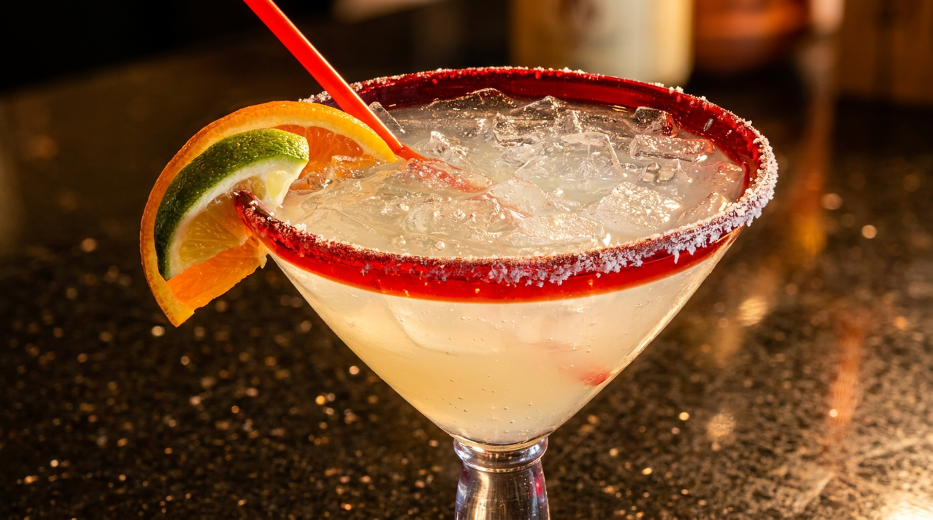 Margaritas and a full bar