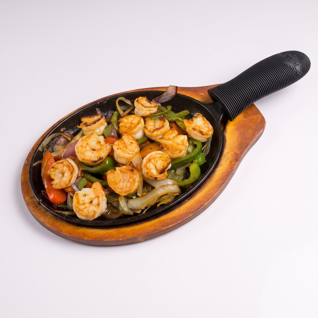 Shrimp Fajitas.